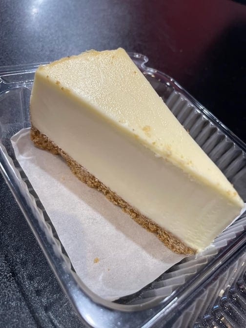 NY Style Cheese Cake.