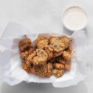 Fried Baby Portabella