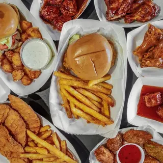 8 Veggie Wing Combo