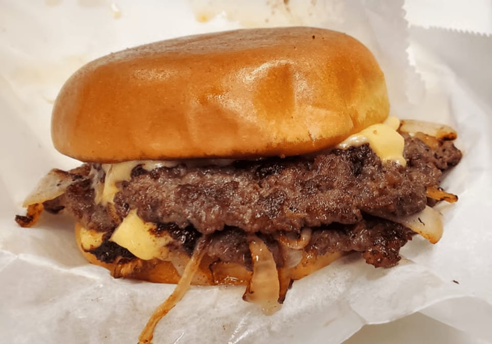Oklahoma Onion Smash Burger.