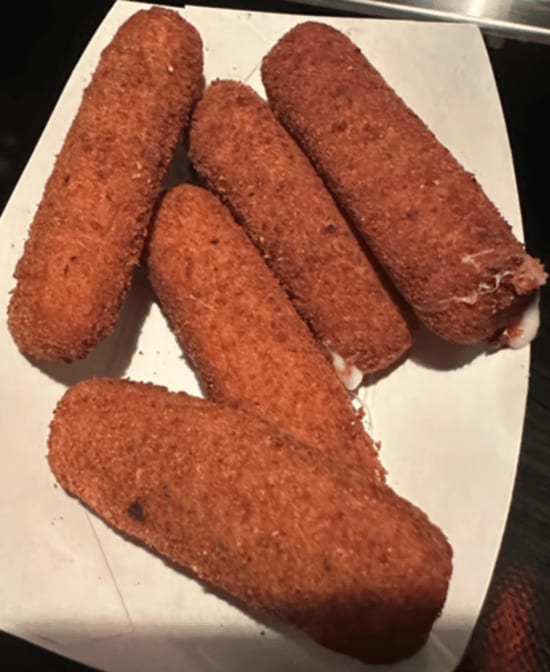 Mozzarella Sticks.