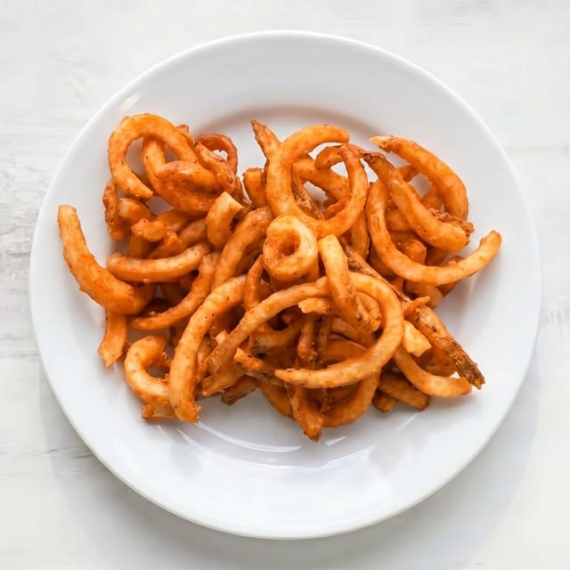 Seasoned Curly Fries.