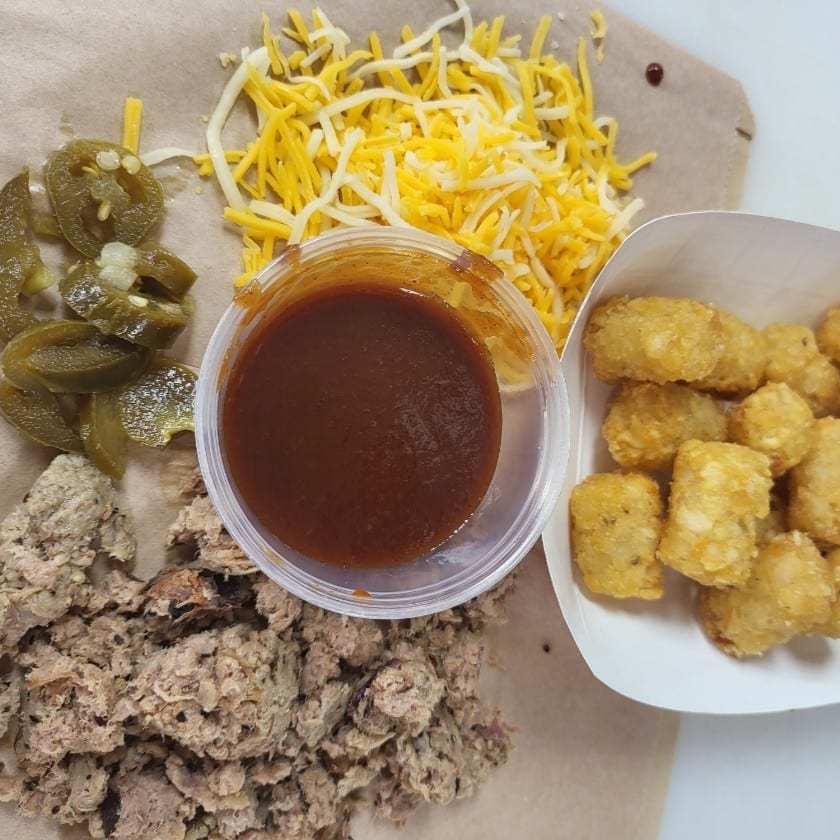 Pulled Pork Tots.
