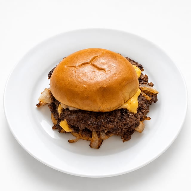Oklahoma Onion Smash Burger.