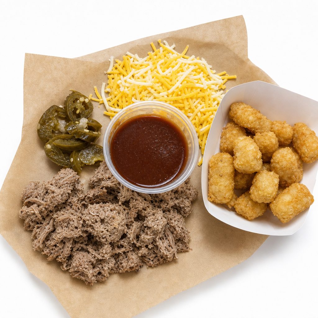 Pulled Pork Tots.