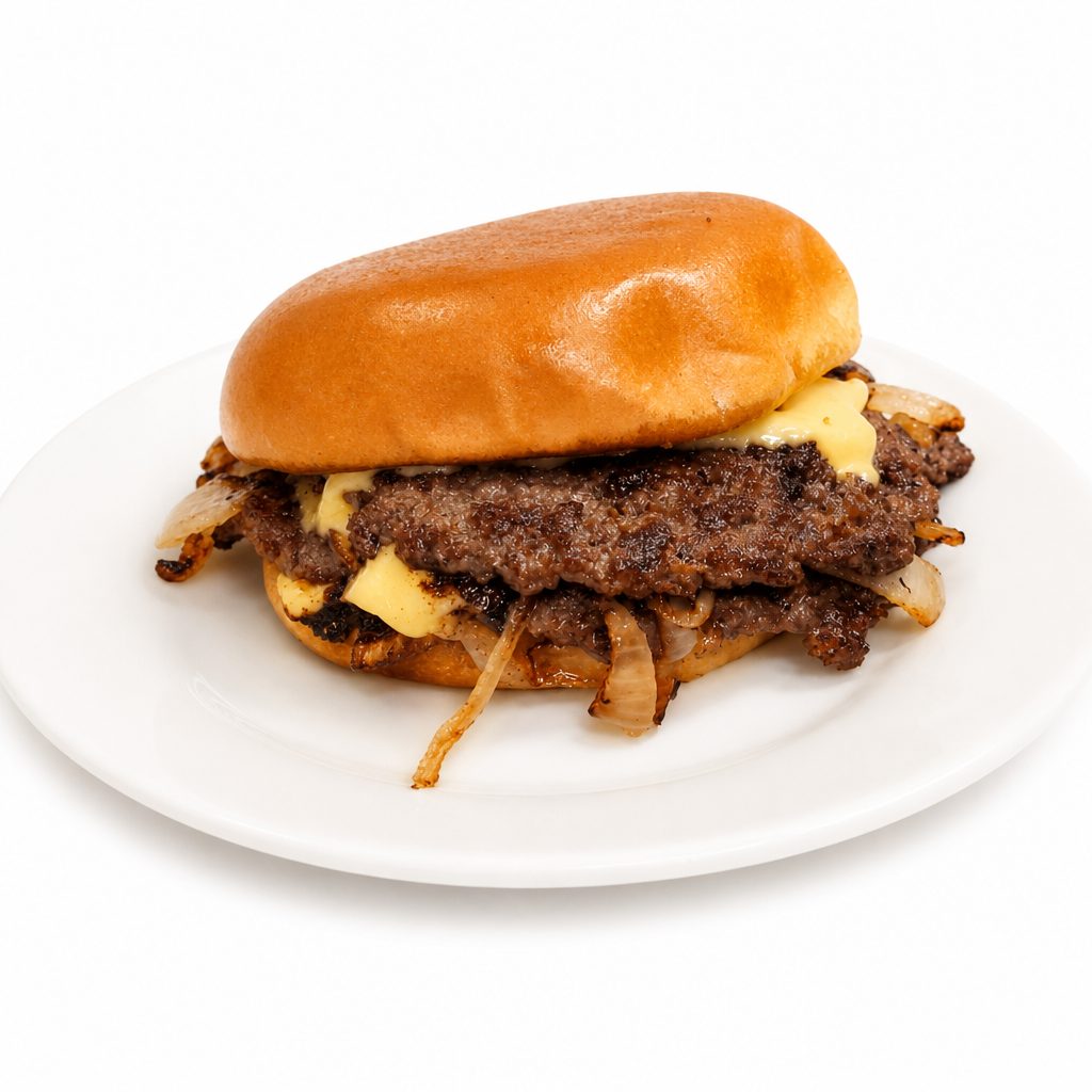Oklahoma Onion Smash Burger.