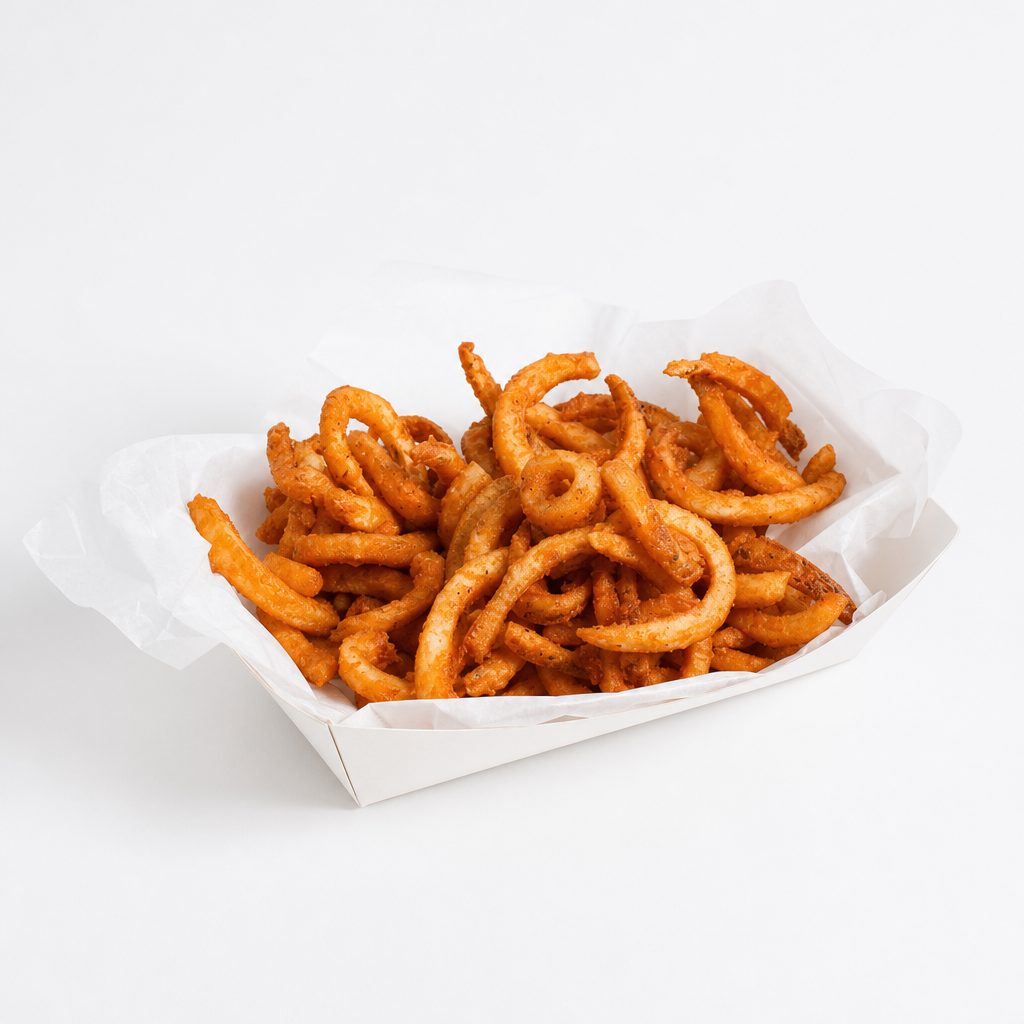 Seasoned Curly Fries.