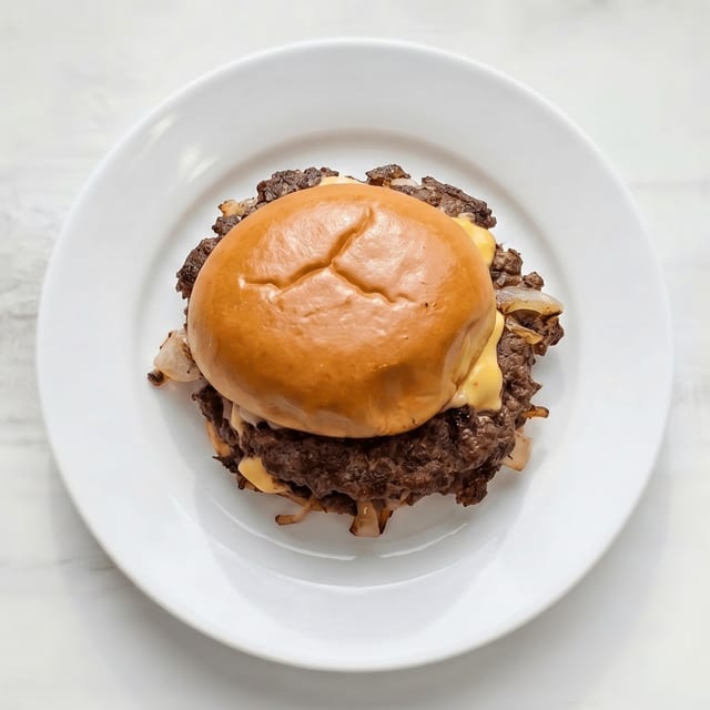 Oklahoma Onion Smash Burger.