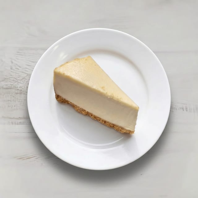 NY Style Cheesecake.