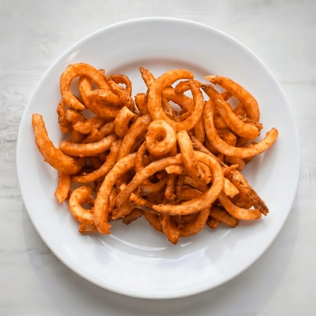 Seasoned Curly Fries.
