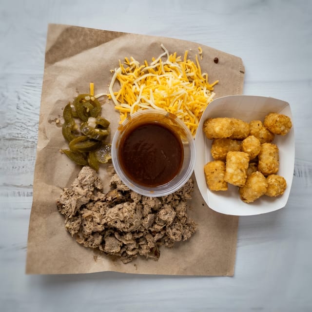 Pulled Pork Tots.