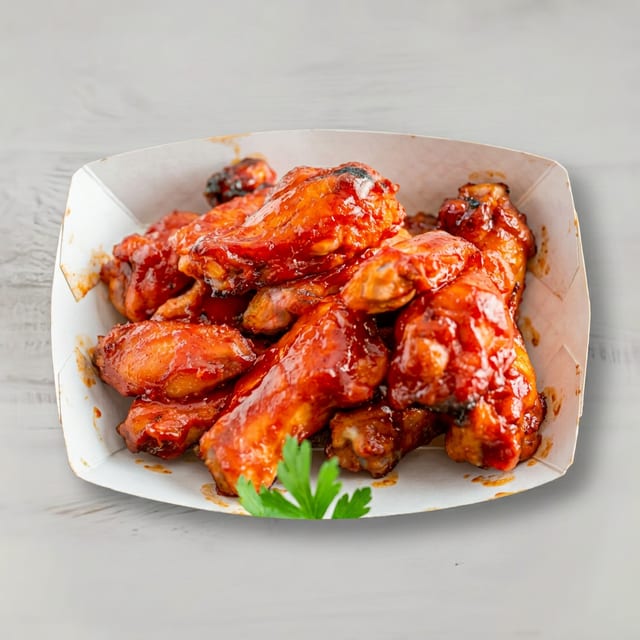 Kicking Bourbon BBQ Wing (6 pc).