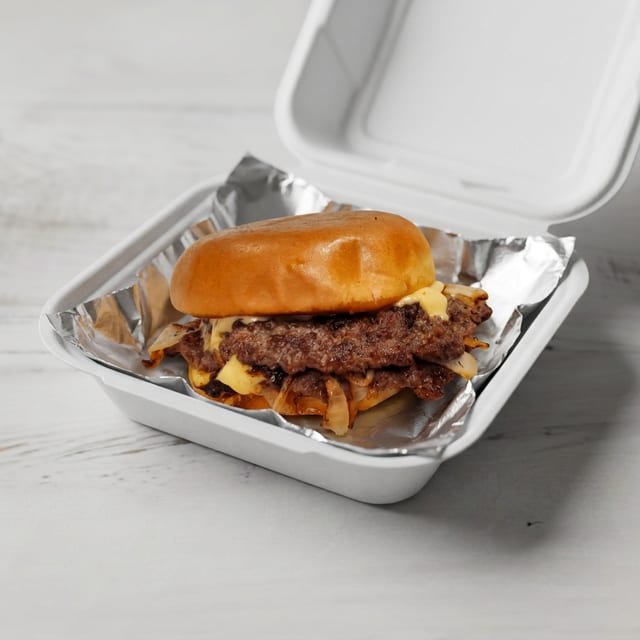 Oklahoma Onion Smash Burger.
