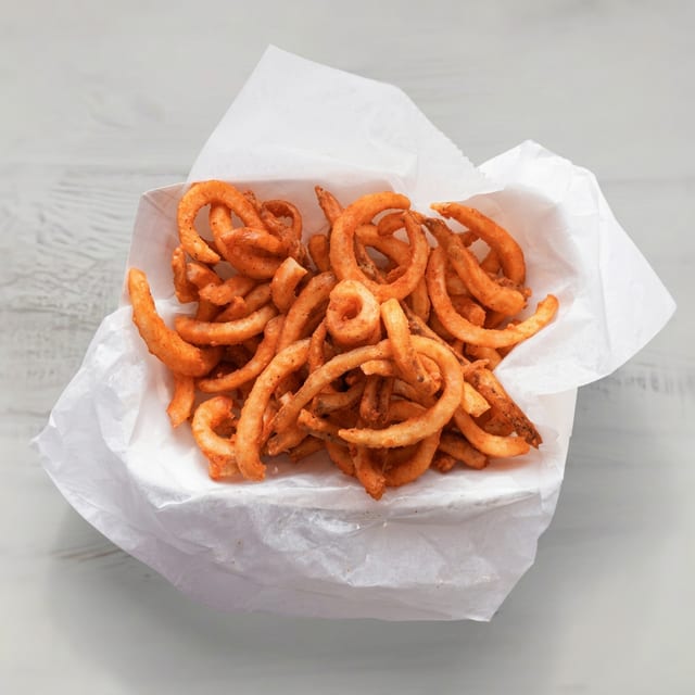 Seasoned Curly Fries.