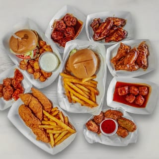 8 Veggie Wing Combo